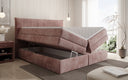 Boxspringbett Stella mit Stauraum in Cord