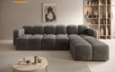 Designer Ecksofa Celly in Samt