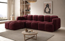 Designer Ecksofa Celly in Samt