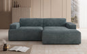Designer Ecksofa Monza in Cord