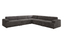 Designer Ecksofa Monza Wohnlandschaft XXL in Cord