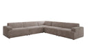 Designer Ecksofa Monza Wohnlandschaft XXL in Cord