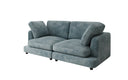 Designer 2 Sitzer Sofa Thalessa in Cord