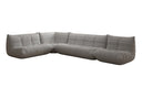 Designer Ecksofa Wohnlandschaft Calmo in Teddy Bouclé