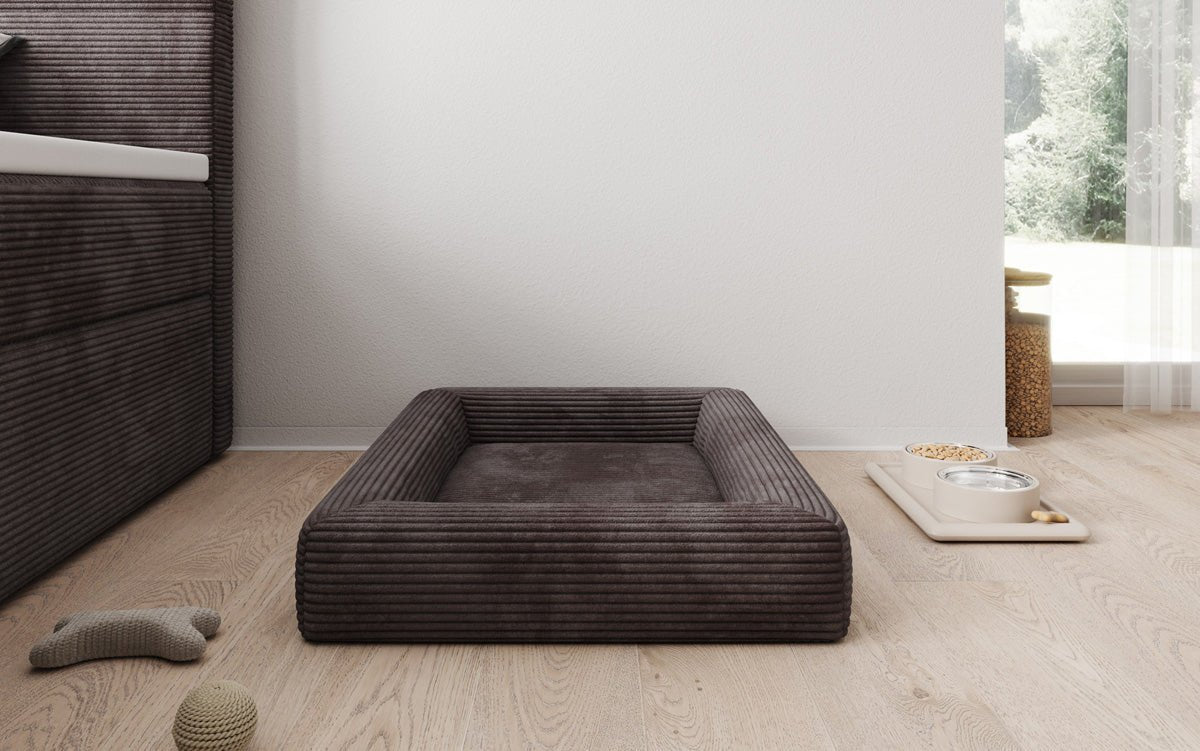 Hundebett Cordino 80 × 60 cm in Cord