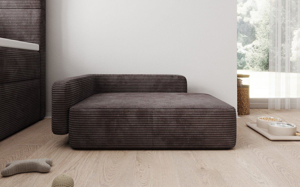Hundebett BelloCouch 80 × 60 cm in Cord