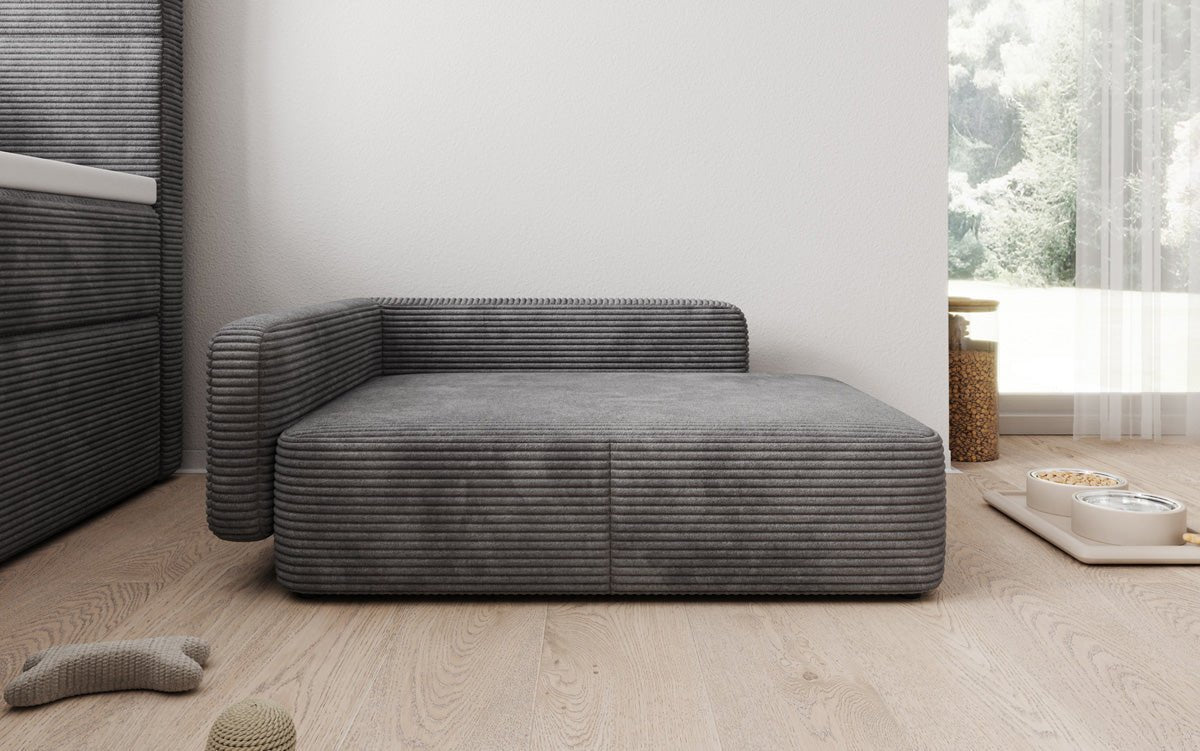 Hundebett BelloCouch 80 × 60 cm in Cord