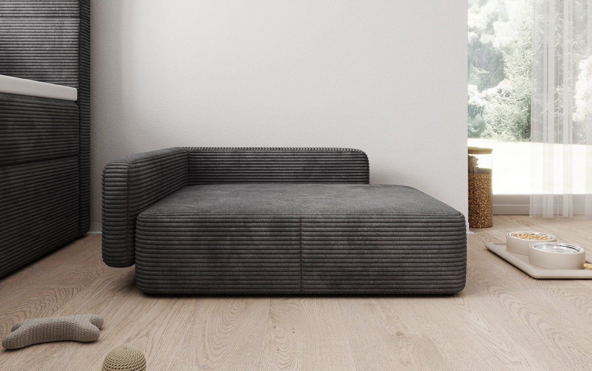 Hundebett BelloCouch 80 × 60 cm in Cord
