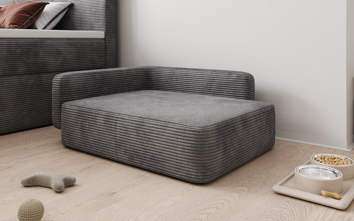 Hundebett BelloCouch 80 × 60 cm in Cord
