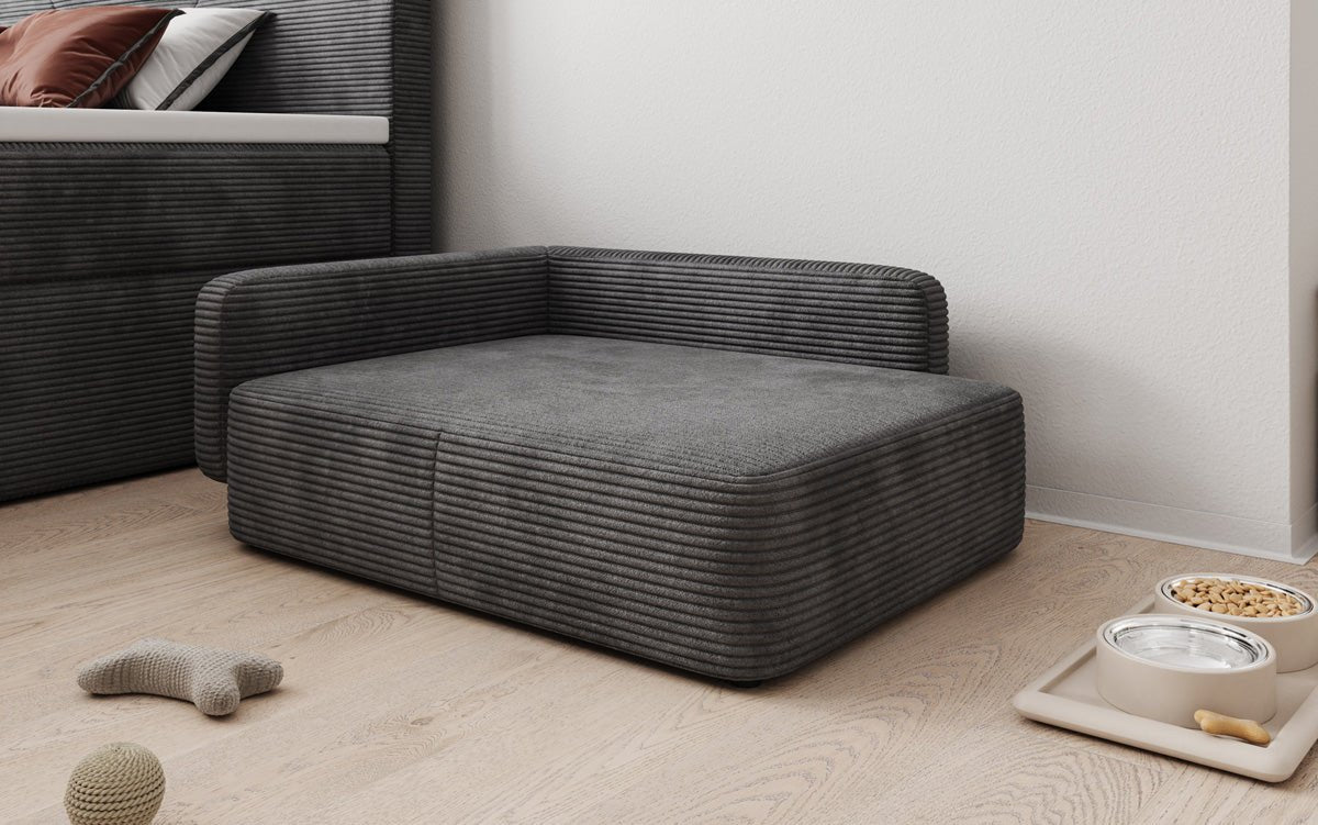 Hundebett BelloCouch 80 × 60 cm in Cord