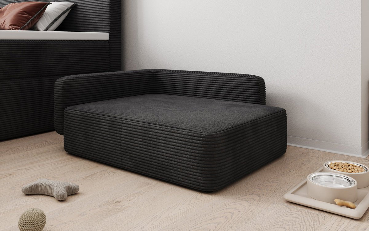 Hundebett BelloCouch 80 × 60 cm in Cord