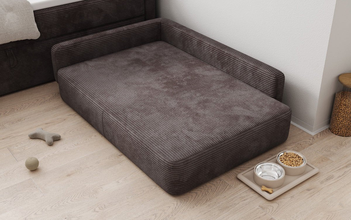 Hundebett BelloCouch 100 × 120 cm in Cord