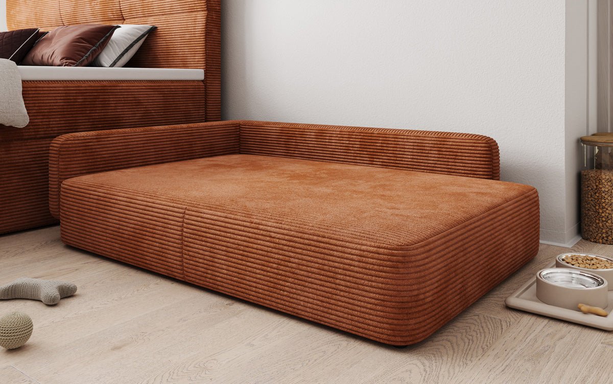 Hundebett BelloCouch 100 × 120 cm in Cord