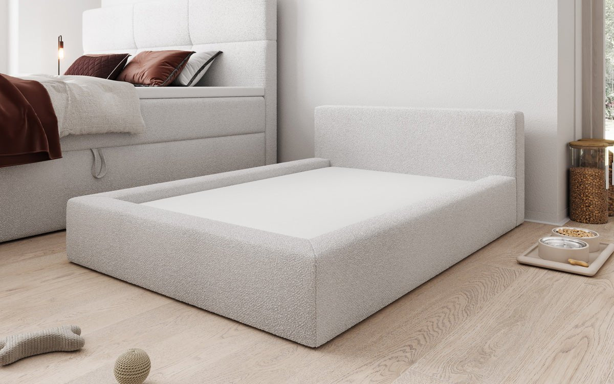 Hundebett LupoLounge 140× 100 cm in Bouclé