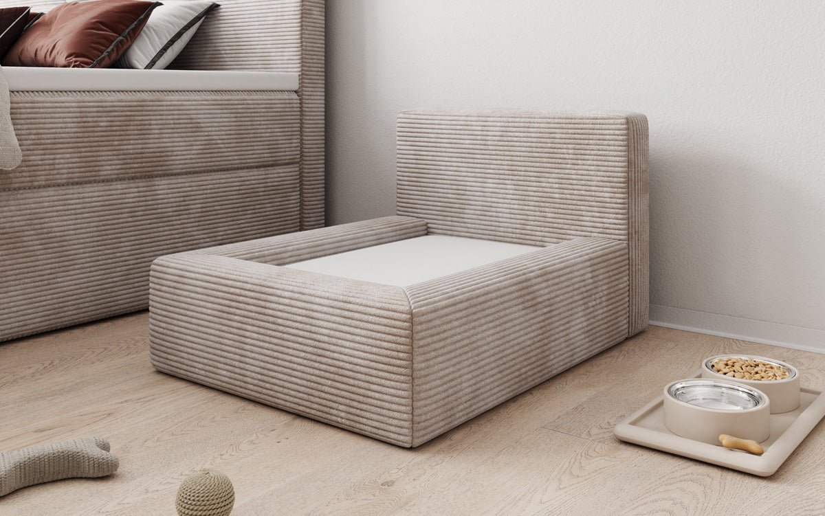 Hundebett LupoLounge 80 × 60 cm in Cord