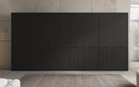 Moduro Faro XL – Viermoduliger Design-Kleiderschrank mit strukturierter MDF-Front