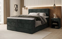 Boxspringbett Noren mit Stauraum in Cord