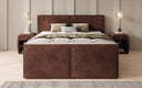 Boxspringbett Ophelia II mit Schubladen in Samt