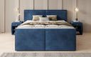 Boxspringbett Ophelia II mit Schubladen in Samt