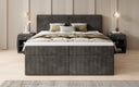 Boxspringbett Ophelia mit Schubladen in Cord