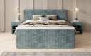 Boxspringbett Ophelia mit Schubladen in Cord