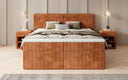 Boxspringbett Ophelia mit Schubladen in Cord