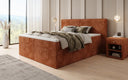 Boxspringbett Ophelia mit Schubladen in Cord
