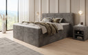 Boxspringbett Ophelia mit Schubladen in Cord