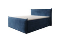 Boxspringbett Liana II mit hochklappbarem Stauraum in Samt