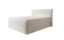 Boxspringbett Liana II mit hochklappbarem Stauraum in Samt