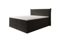 Boxspringbett Liana mit hochklappbarem Stauraum in Teddy Bouclé