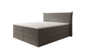 Boxspringbett Liana mit hochklappbarem Stauraum in Teddy Bouclé