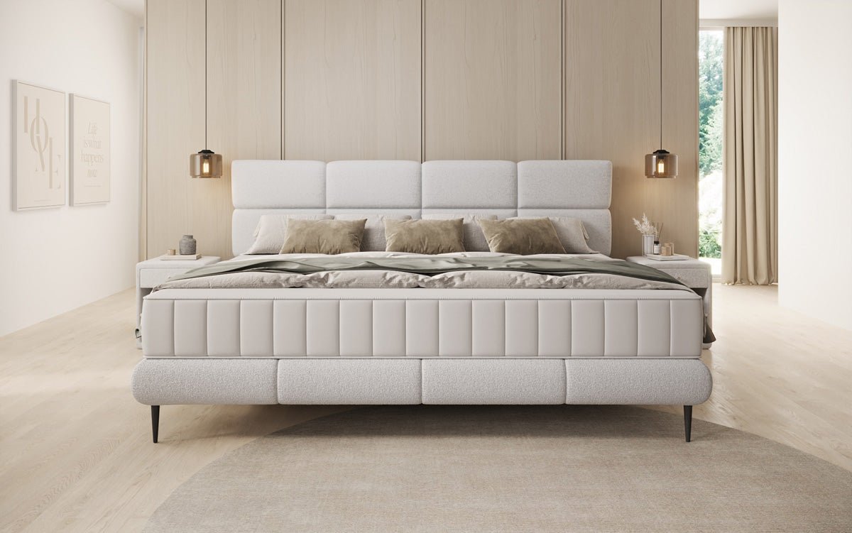 Familien Polsterbett Milano Bouclé in 220/240x200