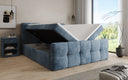 Boxspringbett Cozy in Cord mit Stauraum