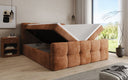 Boxspringbett Cozy in Cord mit Stauraum