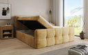 Boxspringbett Cozy in Cord mit Stauraum