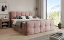 Boxspringbett Cozy in Cord mit Stauraum