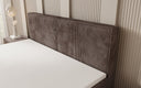 Boxspringbett Elara mit Schwebeoptik in Cord