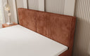 Boxspringbett Elara mit Schwebeoptik in Cord