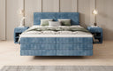 Boxspringbett Elara mit Schwebeoptik in Cord
