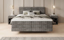 Boxspringbett Elara mit Schwebeoptik in Cord