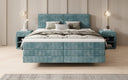 Boxspringbett Elara mit Schwebeoptik in Cord