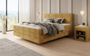 Boxspringbett Elara mit Schwebeoptik in Cord