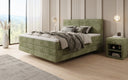 Boxspringbett Elara mit Schwebeoptik in Cord