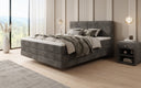 Boxspringbett Elara mit Schwebeoptik in Cord