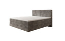 Boxspringbett Elara mit Schwebeoptik in Cord