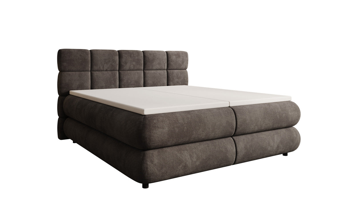 Boxspringbett Relana - elektrisch verstellbar in Cord