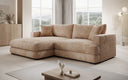 Designer Ecksofa Lima in Cord