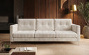 Designer 3 Sitzer Sofa Harvey mit Schlaf- und Klappfunktion in Cord