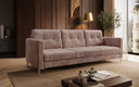 Designer 3 Sitzer Sofa Harvey mit Schlaf- und Klappfunktion in Cord